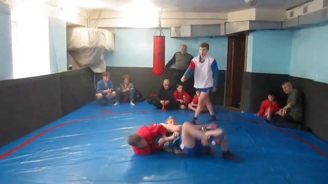 17.03.2019 Турнир в Самбо 80.Первая схватка Артемия. смотреть онлайн