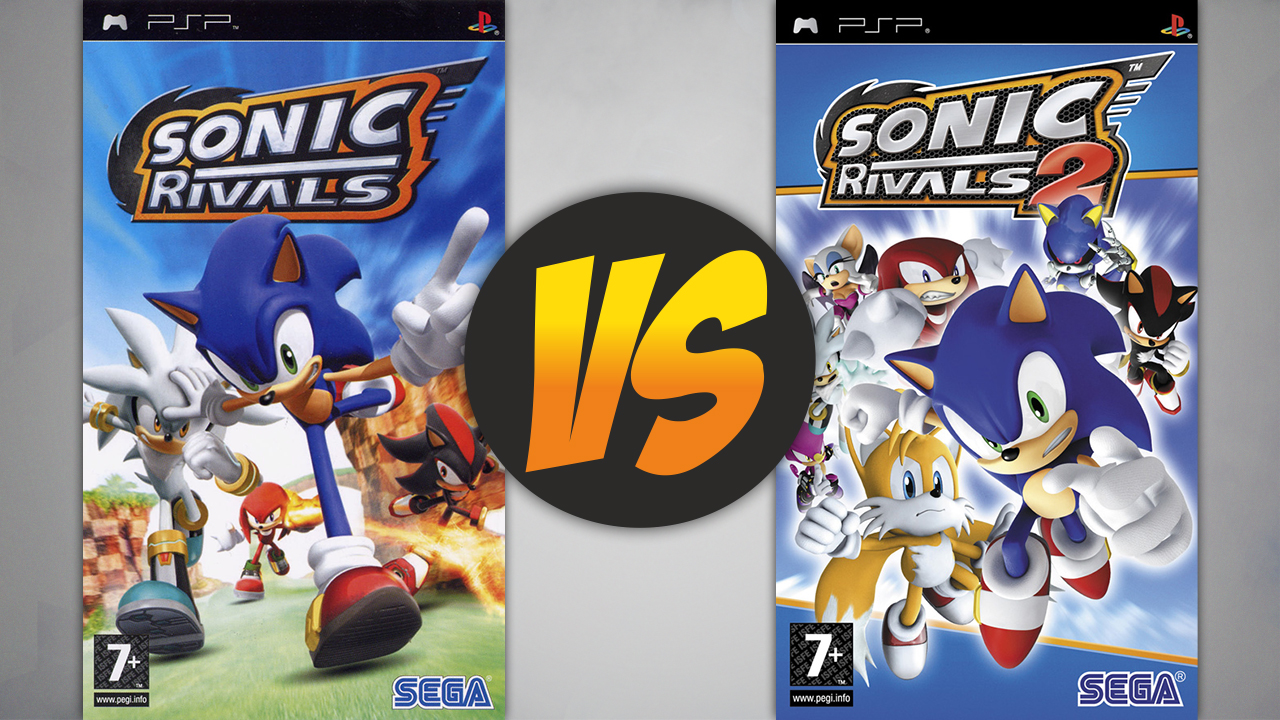 Sonic Rivals VS Sonic Rivals 2