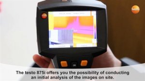 Thermal imager testo 875i: Analyzing thermal images (9/15) | Be sure. Testo