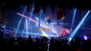 Огни ночного клуба Bla Bla Club в Дубае