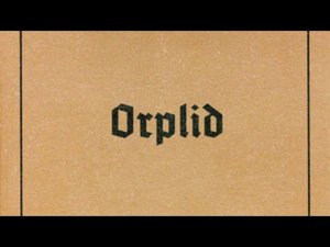 Neofolk ∕ Dark Folk ✷ Martial Industrial ✷ Orplid