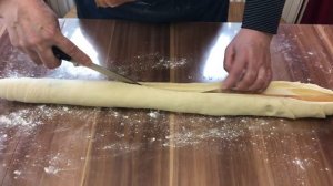 Пироги из дрожжевого слоеного теста