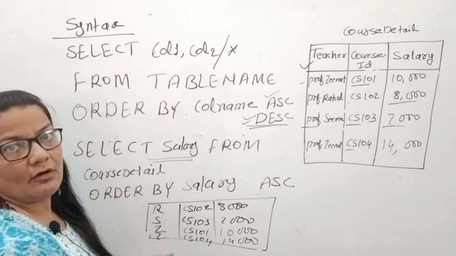 ORDER BY and GROUP By in SQL with example| GROUP By with Having clause
