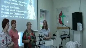 ИИСУС НА ТРОНЕ  Христианская песня