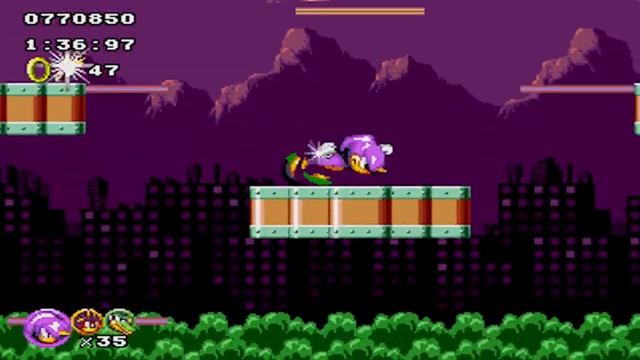 Sonic Classic Heroes (Jan 2022 Ver.): Part 3: Spring Yard Zone (Team Super Chaotix) смотреть онлайн
