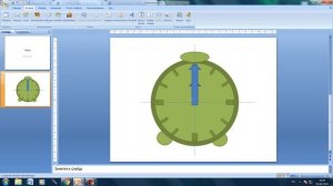 Линейная презентация Часы