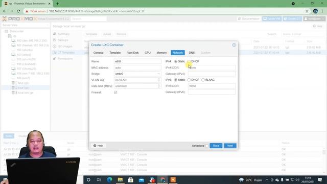 Tutorial Dasar Instalasi Linux Container Menggunakan Proxmox смотреть онлайн