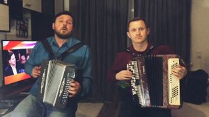 ЭТИ ГЛАЗА НАПРОТИВ - кавер НА БАЯНЕ И ГАРМОНИ