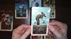 38 Расклад " Выбор" на колоде " Таро Святой Смерти" для Натальи.