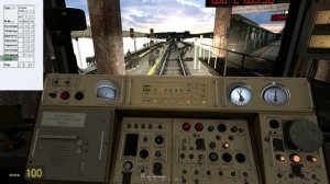 Garry s Mod Metrostroi  Поездка На поезде 81-717 Номерной
