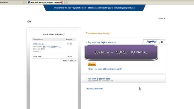 Ko! Custom Gift Certificate - How to use смотреть онлайн