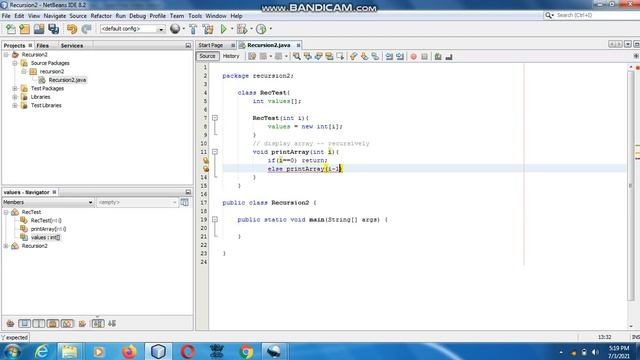 Java the complete Reference Ninth Edition (Chapter 7) Example (10) Recursion 2 смотреть онлайн