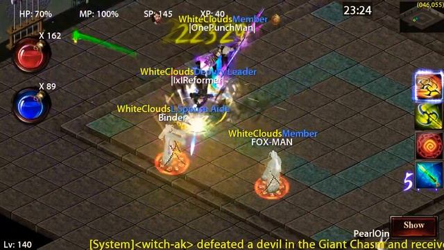 Ninja full +12 vs monk tank Conquer Online Mobile! смотреть онлайн