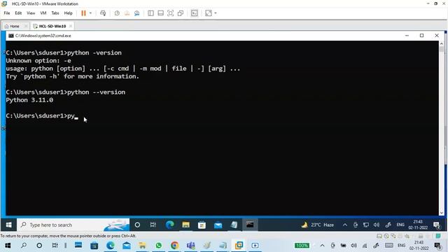 Download and Installation of Python 3 11, How to use IDLE, How to run   py file in CMD(No Audio)