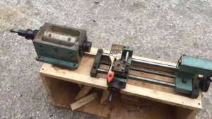 Токарный станок ТНП 111, распаковали посылку из Казани