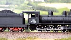 Паровоз Х м 5809 Мур жд СЖД цифровой  MSG modelle Steam Loco Xm Digital DCC