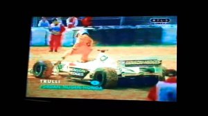Jarno Trulli Valt Uit F1 Australie 2000 Commentaar Olav Mol