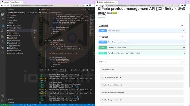 FastAPI - DELETE method and access DB with Tortoise ORM and Aerich migration