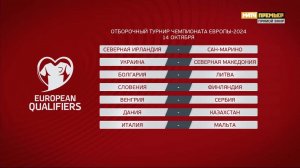 Чемпионат Европы-2024. Отборочные матчи. Обзор 14.10.2023