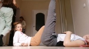 Йога челендж!наше первое видео!!!