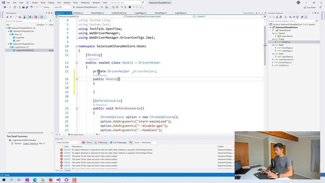 Part 13 - Specflow Context Injection (Managing Selenium WebDriver)