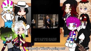 || Uppermoons + Muzan react to Akaza and Douma|| KNY || Manga Spoiler ||
