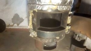 Самодельный твердотопливный котёл из пропанового баллона