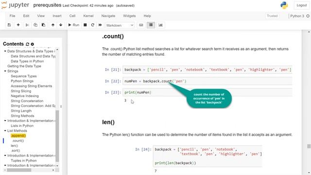 Python List Methods