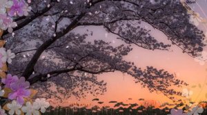 Цветение сакуры.Сакура.