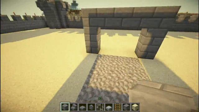 Как построить ЗАМОК В MINECRAFT! смотреть онлайн