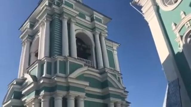 Кафедральный собор Успения Пресвятой Богородицы г. Смоленск - колокольный звон смотреть онлайн