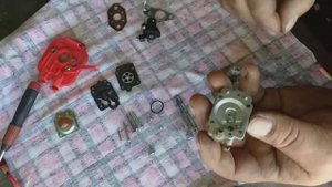 Очень плохо заводится газонокосилка