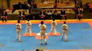 Copa de España de Taekwon-do ITF 2011 (Roquetas de Mar) - Formas equipo Junior Masculino