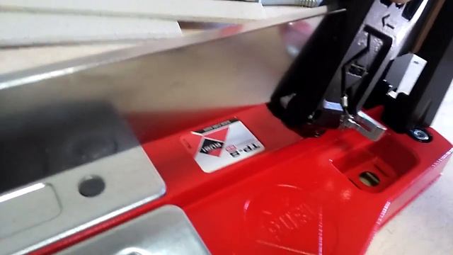 плиткорез RUBI. неудачная покупка