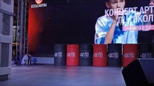 Как мы ездили в фудмолл Депо Москва там встретили Камиля и Амину с канала Kikido были на их концерт