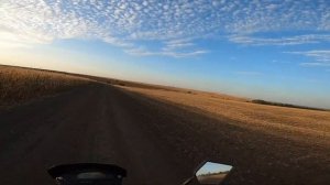 По полям на Motoland GS 250.