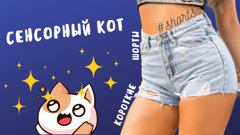 Сенсорный кот!..) #shorts