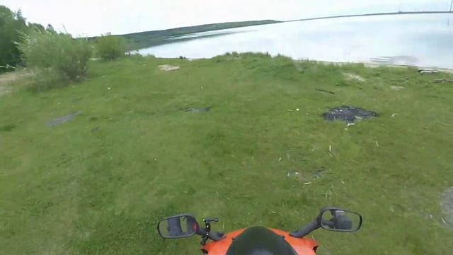 На мотоцикле (На Липецкое море )