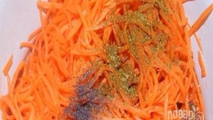 Вкусная корейская морковка