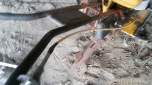Если поломалась ручка газа на мотоблоке,решение проблемы
