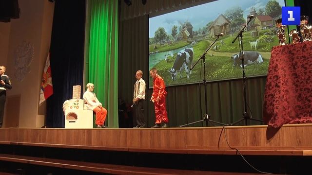 В Севастополе нахимовцы показали былины о русских богатырях