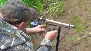 Самодельный подсекатель для рыбаков.