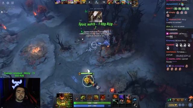 Стрей вынужден взять игру в свои руки на мидовом керри бристлбеке // дота 2 патч 7.28 смотреть онлайн