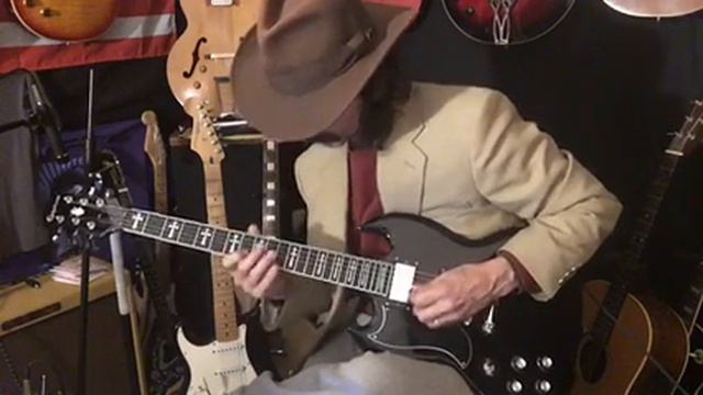 Epiphone Tony Iommi Signature SG. Zappa style jam. смотреть онлайн