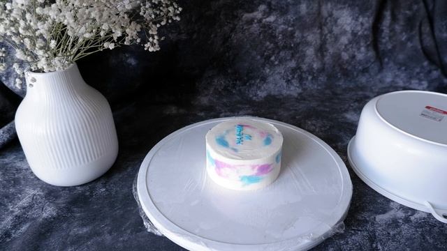Бенто-торт на гендерную вечеринку (определение пола малыша) // Bento-cake for gender reveal party