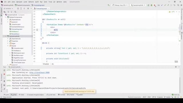 Blazor Virtualize - Virtual Scrolling for AWESOME performance boost on large collections