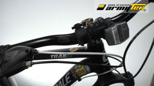 Как установить крепление Armytek ABM-01 на руль велосипеда?