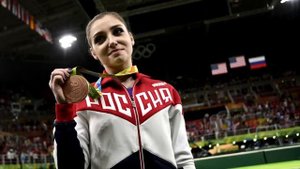 Золотая медаль Рио 2016 Алия Мустафина Брусья