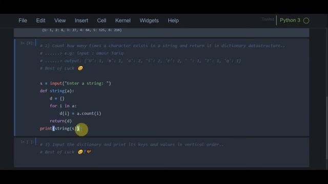 Python Tutorial 90 : Dictionary Exercises with Solutions