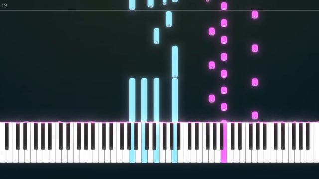 Dream of Scattered Petals|Genshin Impact Inazuma Night OST PIANO TUTORIAL(Sheet in the description) смотреть онлайн